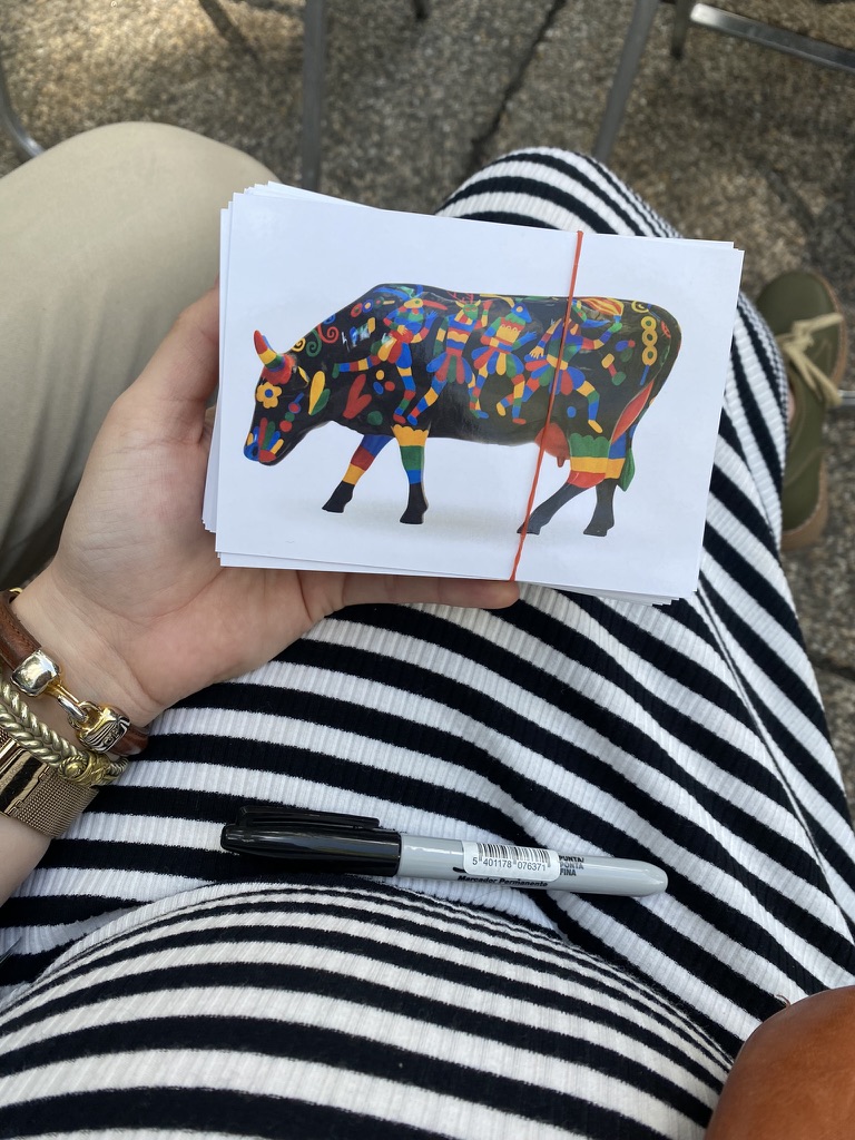 Cowparade 2024, detalle 6 — ilustración de Camdelafu