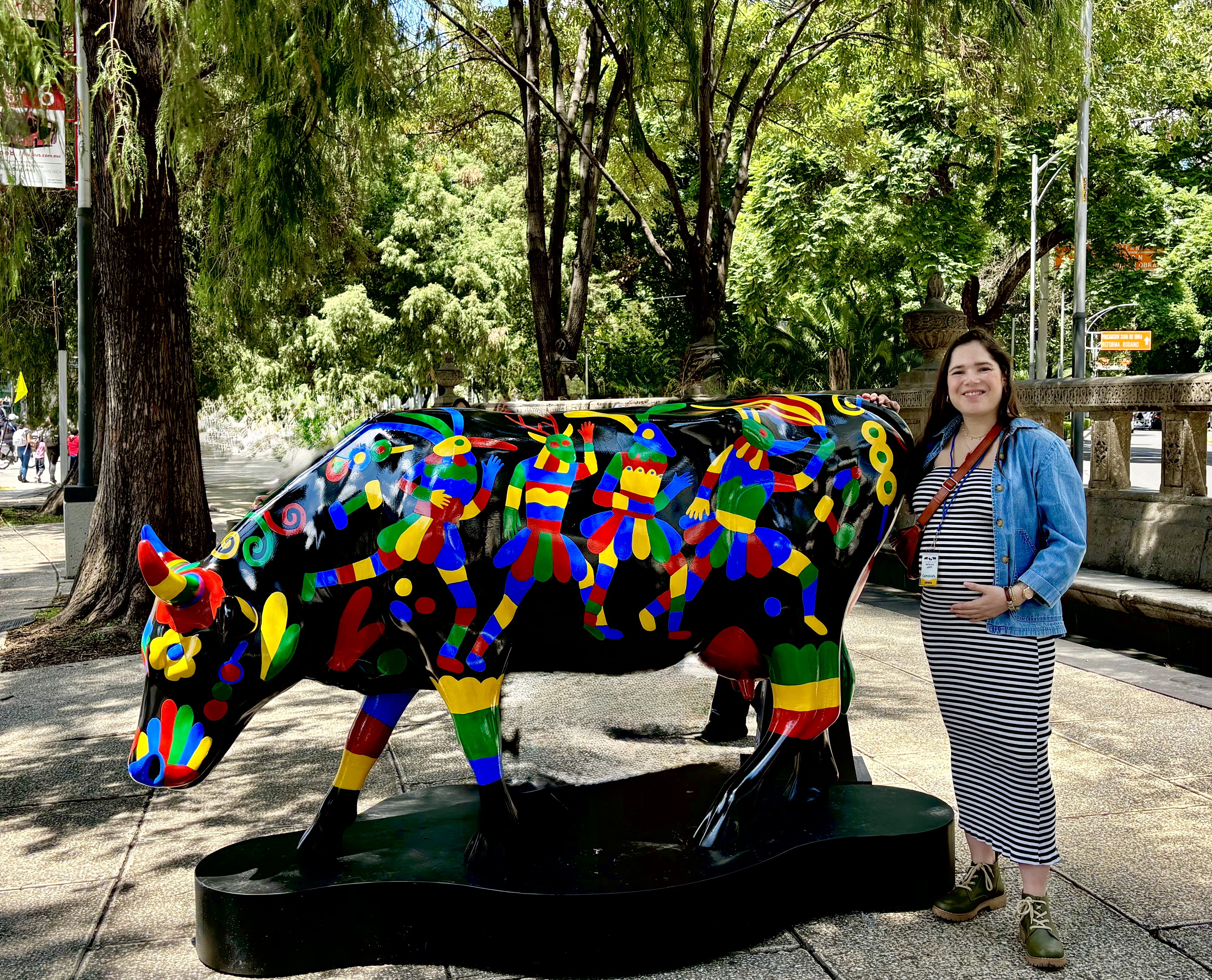Cowparade 2024, detalle 1 — ilustración de Camdelafu