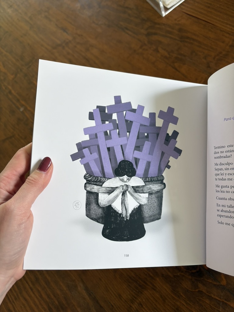 Bajo la sombra de las jacarandas, detalle 3 — ilustración de Camdelafu