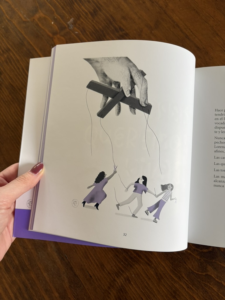 Bajo la sombra de las jacarandas, detalle 5 — ilustración de Camdelafu