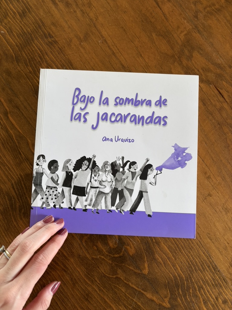 Bajo la sombra de las jacarandas — ilustración de Camdelafu