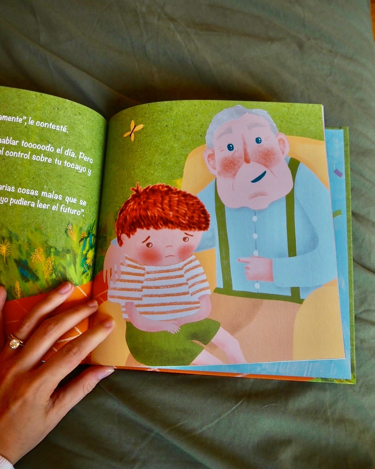 Cuento infantil: ¿Quién habla cuando escucho?, detalle 1 — ilustración de Camdelafu