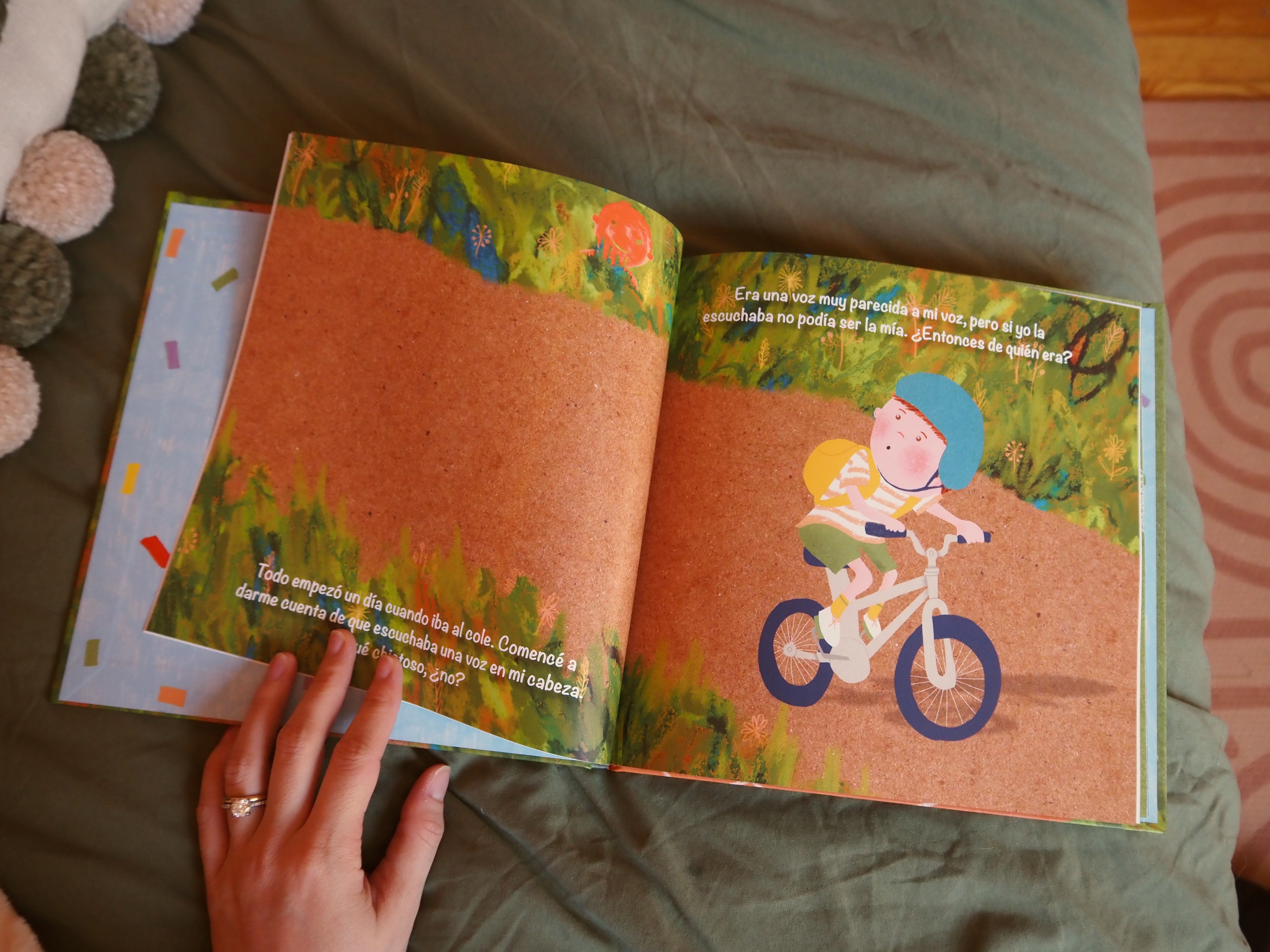 Cuento infantil: ¿Quién habla cuando escucho?, detalle 4 — ilustración de Camdelafu