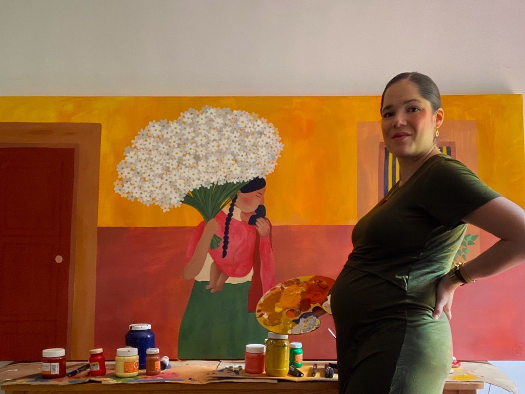 "Margarita" — ilustración de Camdelafu