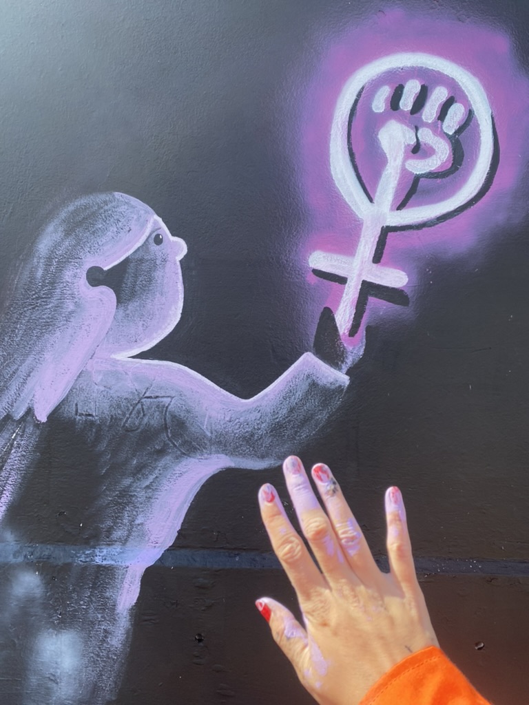 Mural 8M Telokwento, detalle 4 — ilustración de Camdelafu