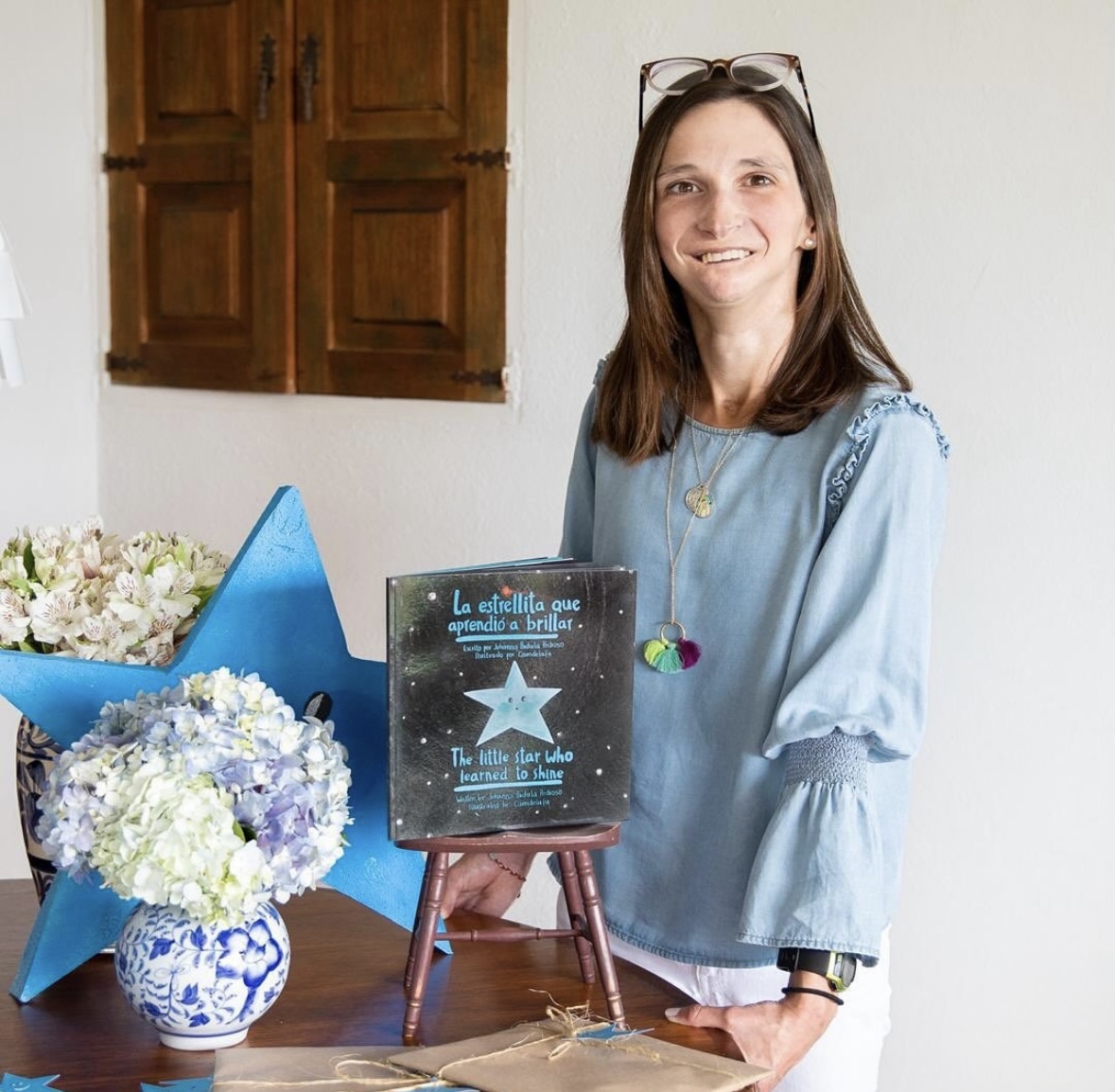Libro infantil: La estrellita que aprendió a brillar — ilustración de Camdelafu