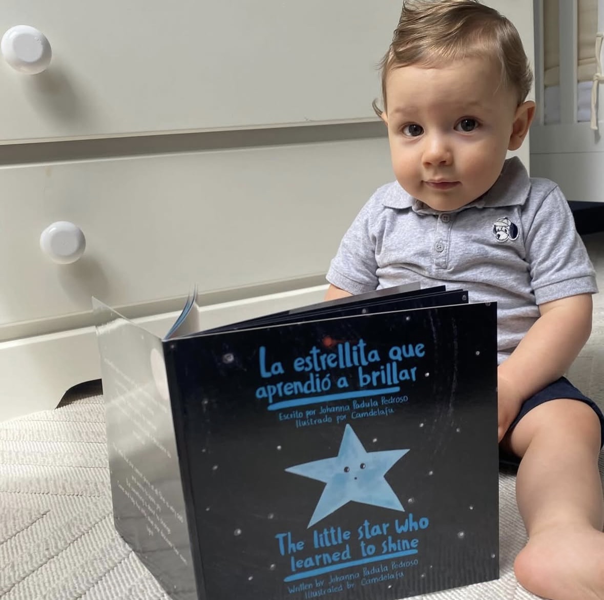 Libro infantil: La estrellita que aprendió a brillar, detalle 3 — ilustración de Camdelafu