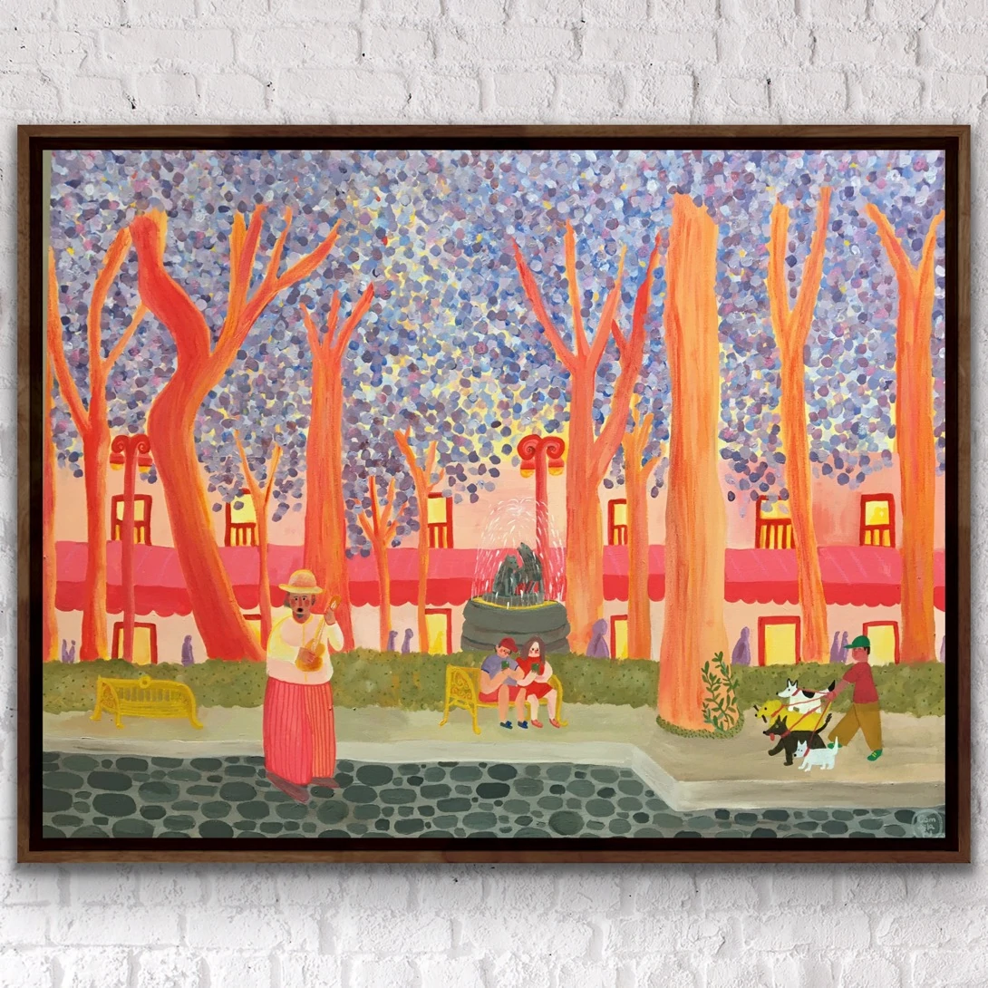 Encuentro en Coyoacán — ilustración de Camdelafu
