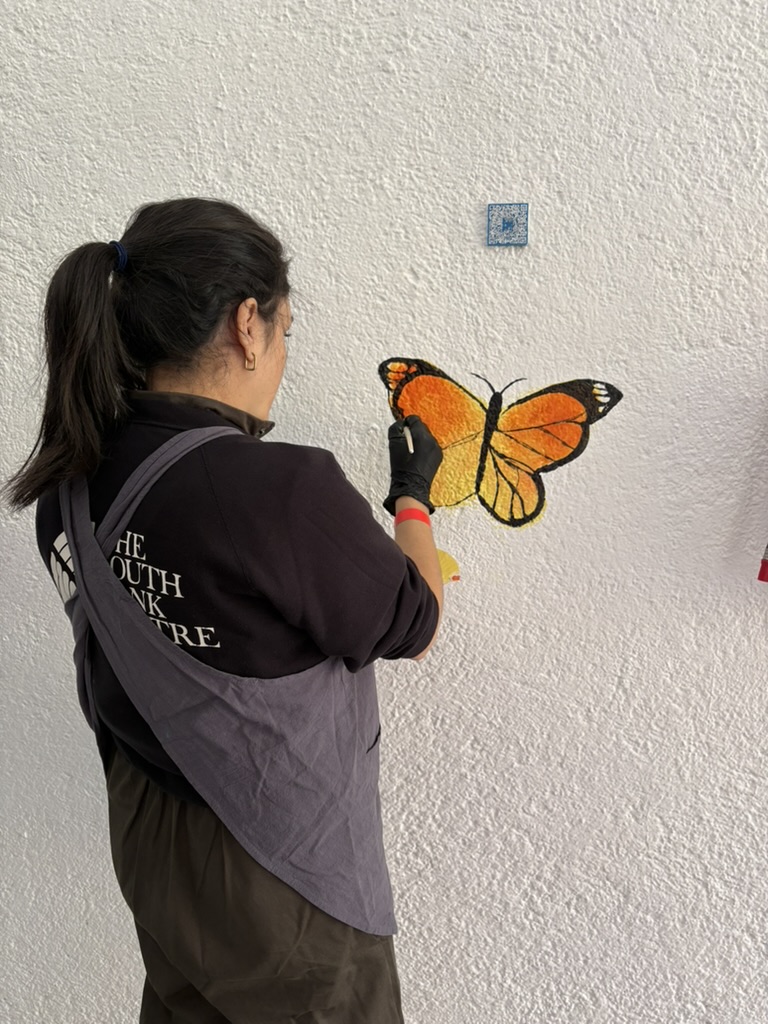 Talleres "Pequeñas Alas, Gran Impacto" en Papalote Museo del Niño CDMX, detalle 1 — ilustración de Camdelafu