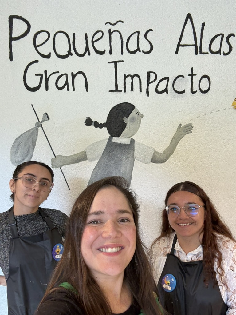 Talleres "Pequeñas Alas, Gran Impacto" en Papalote Museo del Niño CDMX, detalle 8 — ilustración de Camdelafu
