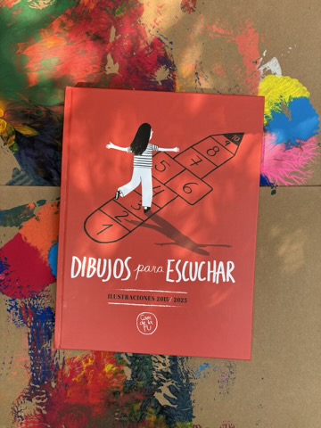 Dibujos para Escuchar: 10 años de ilustraciones, detalle 2 — ilustración de Camdelafu