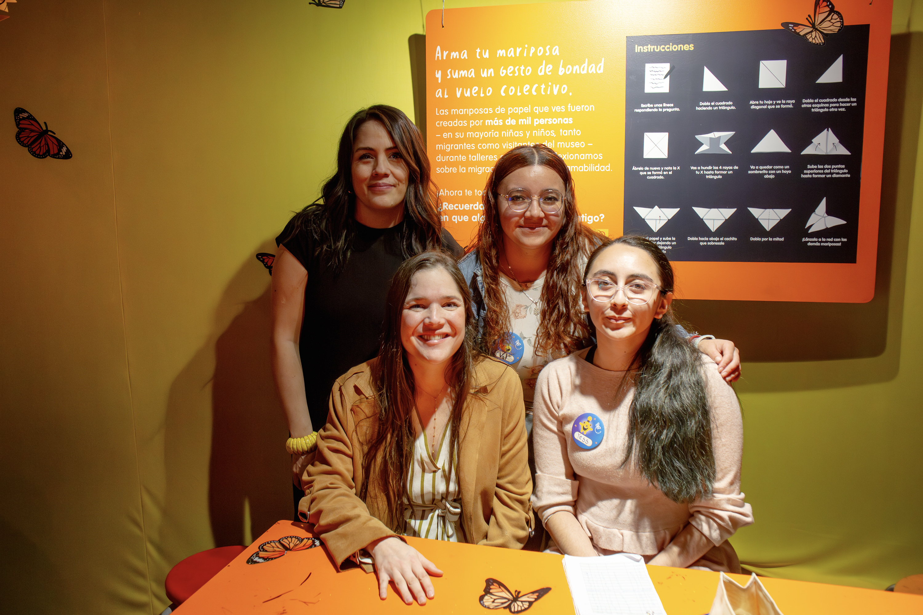 Exhibición participativa en Papalote Museo del Niño: Pequeñas Alas, Gran Impacto, detalle 9 — ilustración de Camdelafu